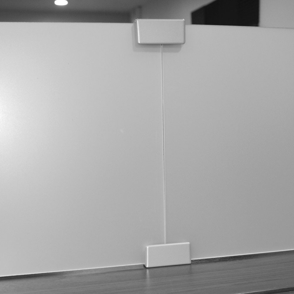 OfficeSource SafeGuard Barrier Collection Straight Bracket (For 6MM Acrylic Screens) - Image 10