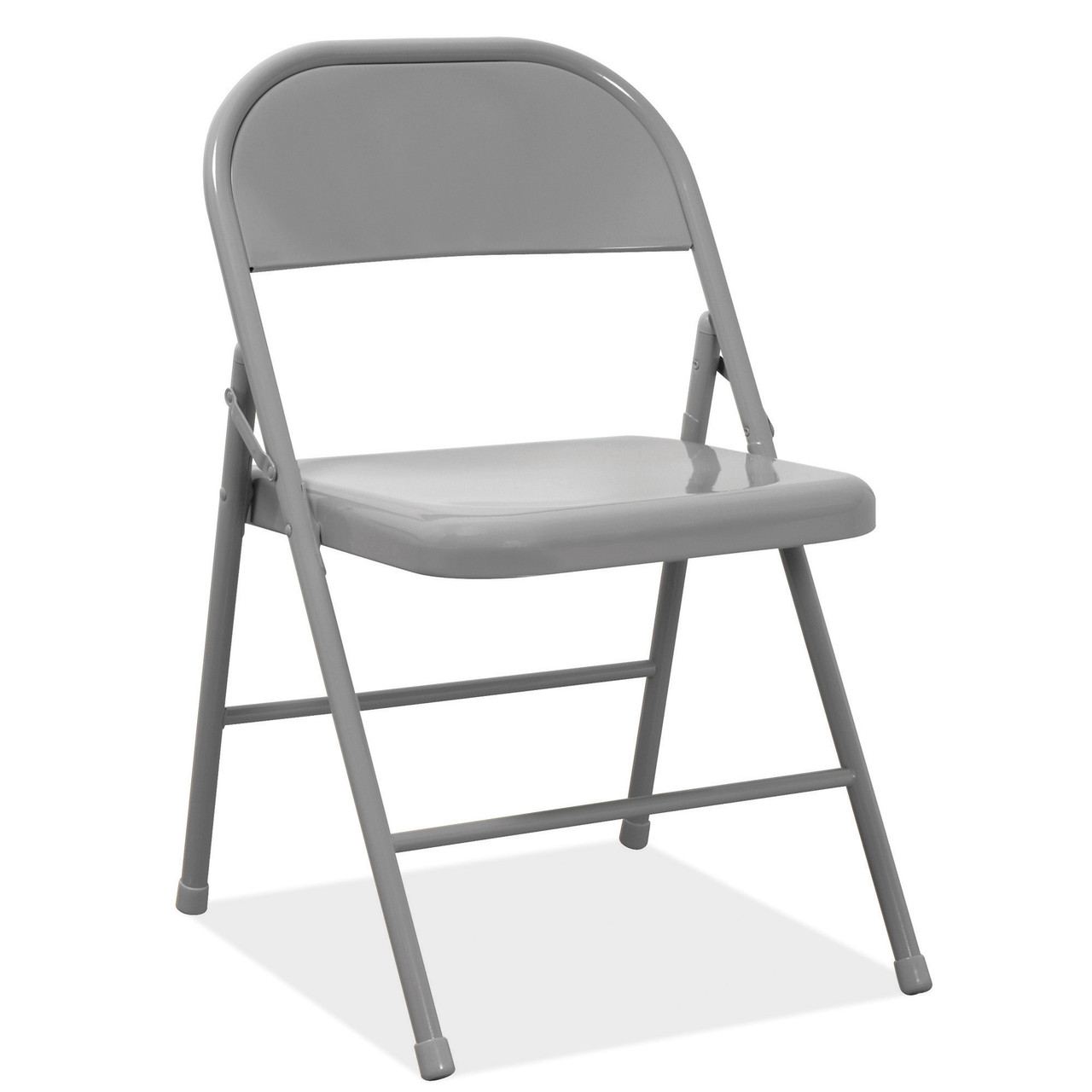 Folding outlet steel chair