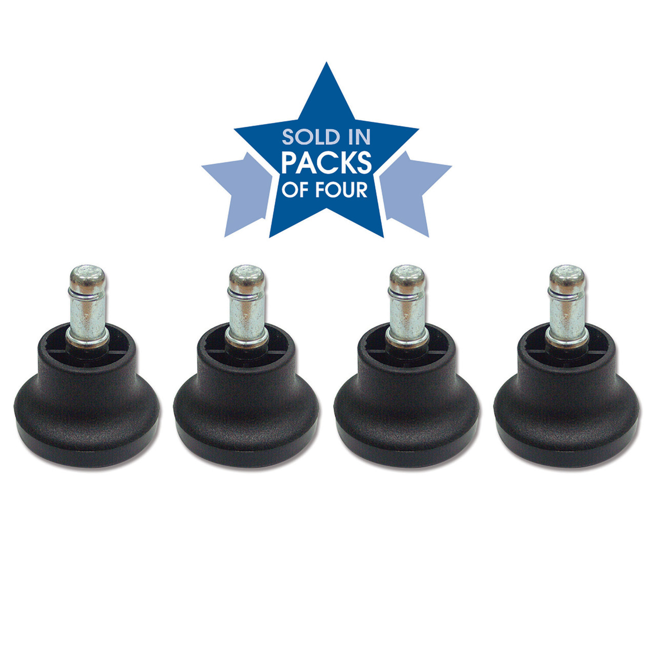 OfficeSource | CoolMesh Pro Collection | Optional Chair Glides - Image 2