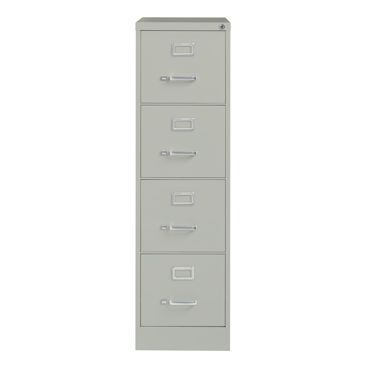 OfficeSource Steel Vertical File Collection 4 Drawer Vertical File Cabinet, 26.5" Deep, Letter - Image 5