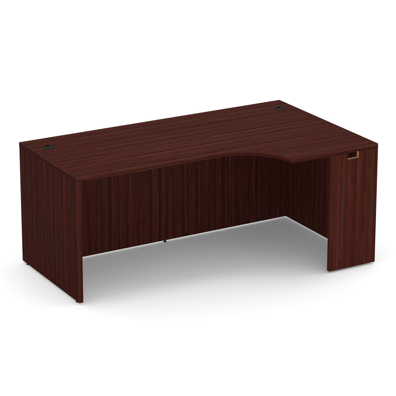OfficeSource | OS Laminate | Credenza with Right Corner Extension - 66''W - Image 5
