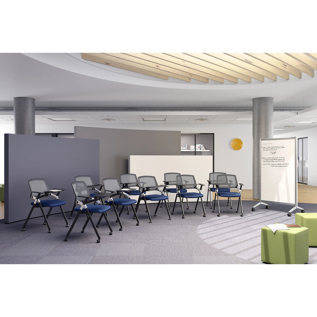 OfficeSource | Shapes | Fabric Cube Seat - Image 10