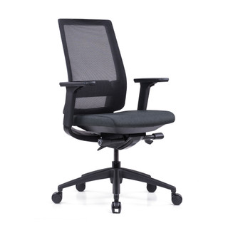 OfficeSource | Palma | High Back, Ribbed Mesh Task Chair & Headrest