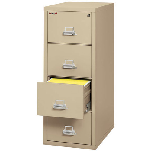 4 Drawer Vertical Letter File - 31-1/2" Deep