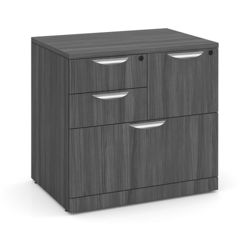 OfficeSource OS Laminate Lateral Files Combo Lateral File Cabinet