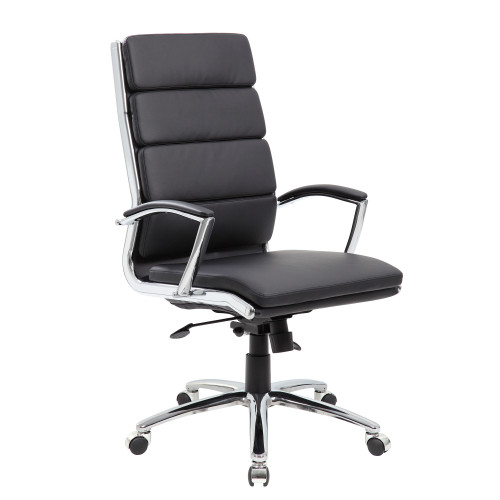 OfficeSource | Merak | Executive Mid Back with Chrome Frame - COE