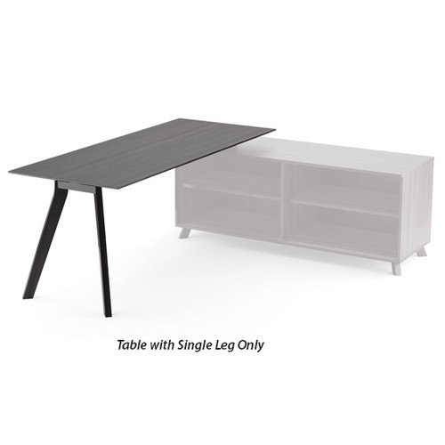 OfficeSource | Sienna | 71" Table with Single Leg