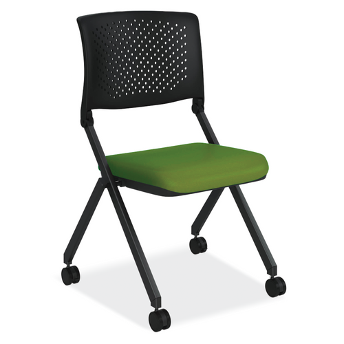 OfficeSource | Julep | Armless Nesting Chair with Fabric Seat