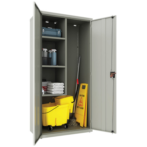 OfficeSource Steel Storage Cabinet Collection Janitor Closet - COE ...