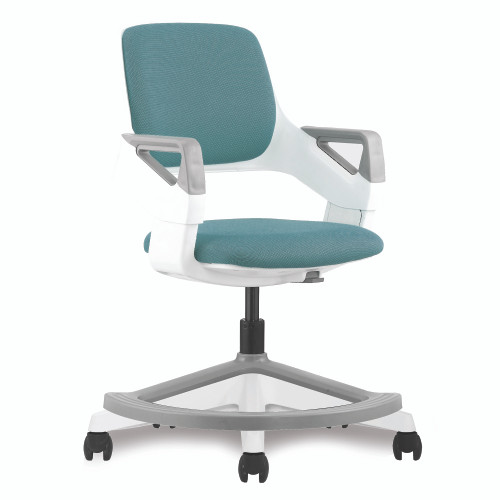 OfficeSource Jiffy Collection Children's Chair with White Frame and Footring