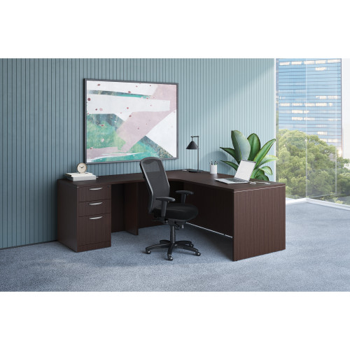 OfficeSource OS Laminate L Shape Typical - OSTYP309