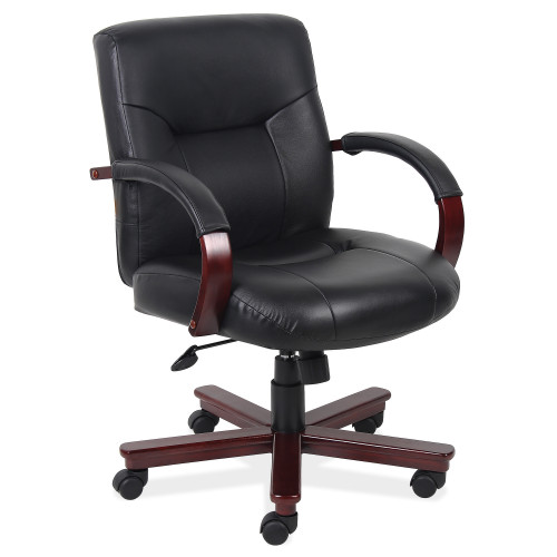 OfficeSource Spencer Collection Executive Mid Back Swivel Tilt