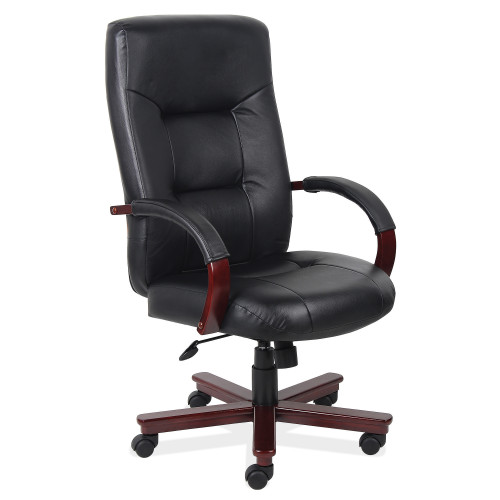 OfficeSource Spencer Collection Executive High Back Swivel Tilt with ...