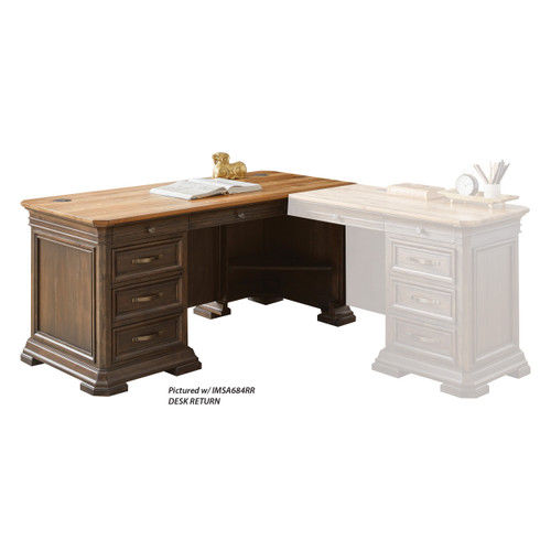 OfficeSource | Westwood | L Shape Desk w/Right Return - Desk