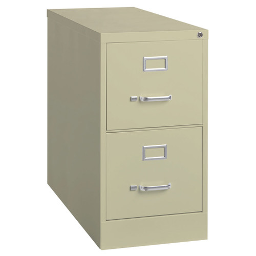 OfficeSource Steel Vertical File Collection 2 Drawer Vertical File Cabinet, 25" Deep, Letter