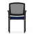 OfficeSource | Parson | Micro Mesh Back Side Chair with Arms - Fabric