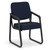 OfficeSource | Value Collection | Sled Base Guest Chair with Black Frame