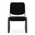 OfficeSource | Value Collection | Armless, Sled Base Guest Chair with Black Frame