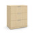OfficeSource | OS Laminate Lateral Files | 3 Drawer Lateral File Cabinet