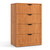OfficeSource | OS Laminate Lateral Files | 4 Drawer Lateral File Cabinet