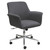 OfficeSource Bolster Collection Mid Back Swivel Chair with 5 Star Chrome Base