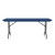 OfficeSource | Colorful Blow Mold Folding Tables | Fixed Height Blow Mold Table - 60" x 30"