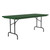 OfficeSource | Colorful Blow Mold Folding Tables | Fixed Height Blow Mold Table - 60" x 30"