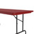 OfficeSource | Colorful Blow Mold Folding Tables | Fixed Height Blow Mold Table - 60" x 30"