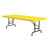OfficeSource | Colorful Blow Mold Folding Tables | Adjustable Height Blow Mold Table - 72" x 30"