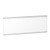 OfficeSource | Borders II Collection | Frosted Acrylic Panel 60"W x 12"H