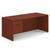 OfficeSource OS Laminate Collection Single 3/4 Pedestal Desk - 71" x 30"