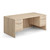 OfficeSource | OS Laminate | Double 3/4 Pedestal Desk - 71" x 36"