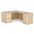 OfficeSource | OS Laminate | Double Full Pedestal "L" Desk - 60" x 30" OfficeSource | OS Laminate | Double Full Pedestal "L" Desk - 60" x 30"
