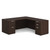 OfficeSource OS Laminate Collection Double Full Pedestal ''L'' Desk - 71'' x 30''