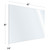 OfficeSource SafeGuard Barrier Collection Clear Acrylic Screen with Square Edges - 42"W x 30"H