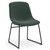 OfficeSource | Willow | Mid Back Guest Chair with Black Sled Base