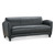 OfficeSource | Manhattan | Sofa with Black Wood Legs