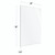 OfficeSource SafeGuard Barrier Collection Frosted Acrylic Screen with Square Edges - 24"W x 30"H