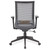 OfficeSource | Interchangeable | Mesh High Back Task Chair with Black Base