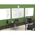 Magnetic Glass Dry Erase Whiteboard - 36"W x 48"H