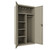 OfficeSource Steel Storage Cabinet Collection Combo Wardrobe 