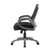 OfficeSource Lattice Collection Ribbed, High Back Mesh Task Chair with Fabric Seat