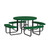 Park Collection 46" Round Expanded Metal Table