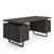 OfficeSource | Palisades | Double Pedestal Desk - 66" x 30"