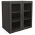 OfficeSource | Palisades Collection | Optional Wood Frame Glass Doors - (For Bookcase/Hutch)