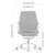 OfficeSource | Veneto | Executive Mid-Back Chair with Polished Aluminum Frame