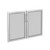 OfficeSource | Storage & Wardrobe Cabinets | Hutch Doors for OS152