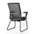 OfficeSource Interchangeable Gray Mesh Back Guest Chair with Sled Base