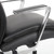 OfficeSource | Obsidian | High Back Executive Conference Chair with Fixed Aluminum Arms and Base