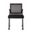 OfficeSource Oslo Mesh Back Armless Stacking Guest Chair with Black Frame